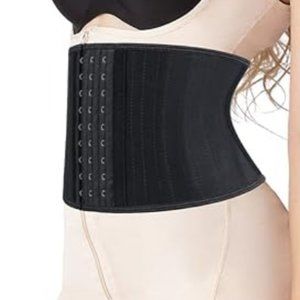 Torso Waist Trainer Cincher Shaper Slimming Latex Girdle